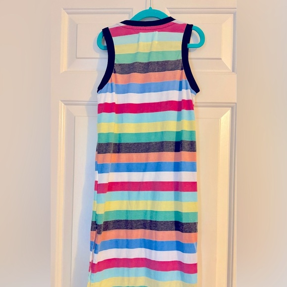 Sol Angeles NWOT Sz 6 Colorful Kids “Samba” Stripe Midi Dress - Picture 2 of 4